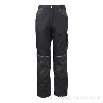 100% coton Pantalon de travail basique avec nombreuses poches